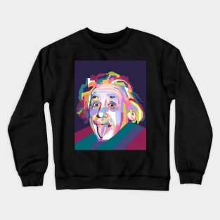 A. Einstein in WPAP Crewneck Sweatshirt
